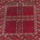 Tapis d'orient fait main hachlou - 124x140cm