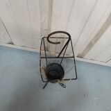 Iron umbrella rack and scoubidou
