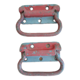 Antique trunk handles