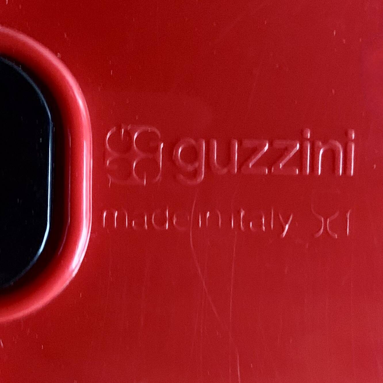 Vintage Guzzini napkin holder in plastic and plexiglass