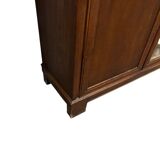 vintage wooden display cabinet XL / shelf / furniture