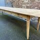 Incredible 400 cm farm table in fir 1900 brasserie natural raw wood
