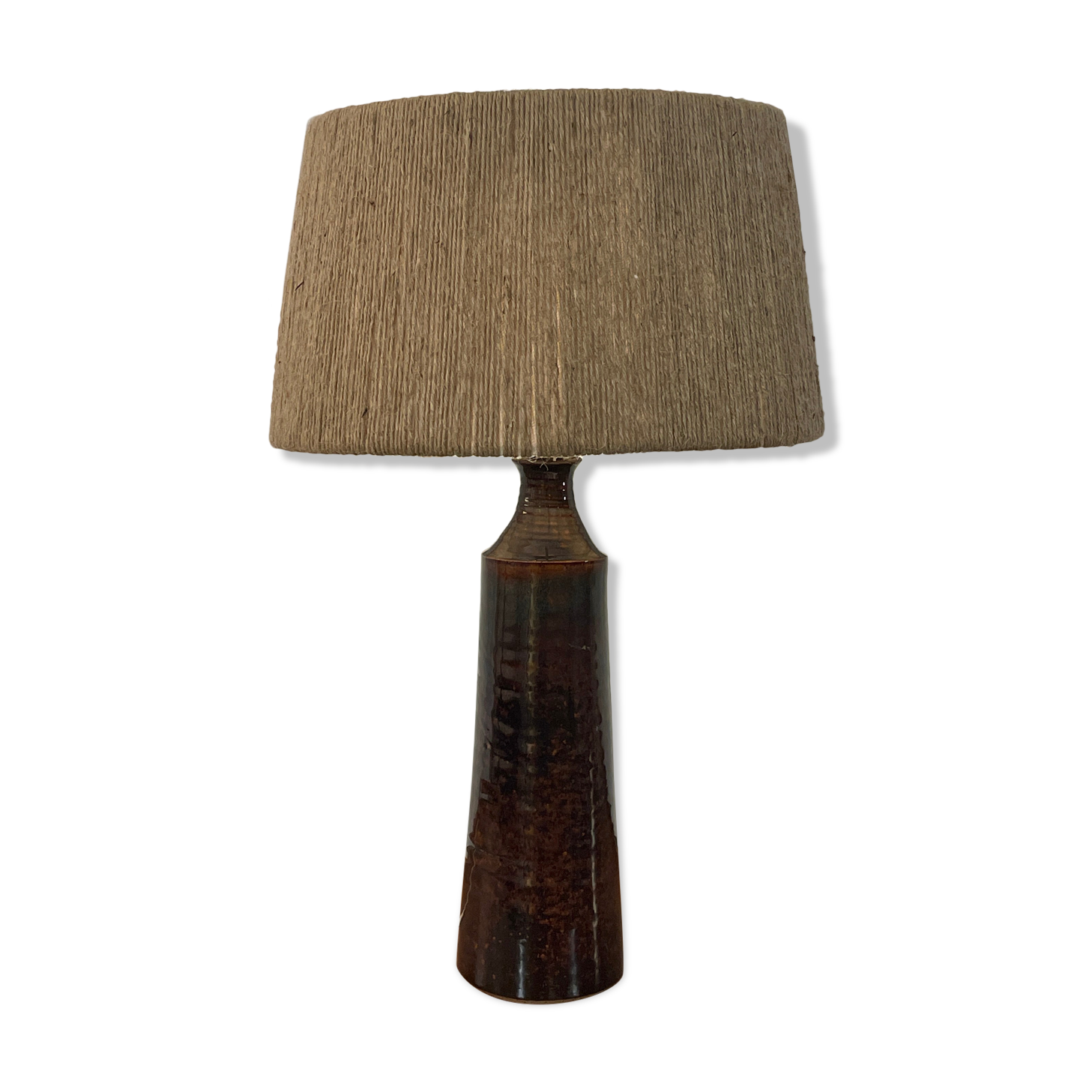 Ceramic table lamp, France 1960's