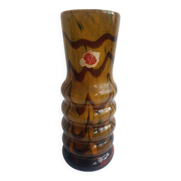 Vintage 70s opaline florence vase