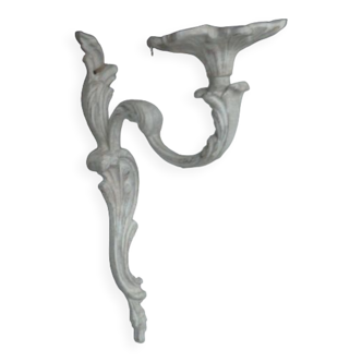 Patinated candle holder