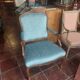 Restored Louis XV queen's armchair