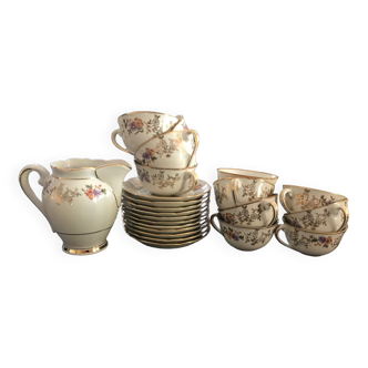 Chauvigny porcelain coffee set