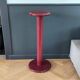 Porte-plante / sellette en plastique bordeaux vintage