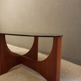 Designer coffee table Hugues Poignant 1960