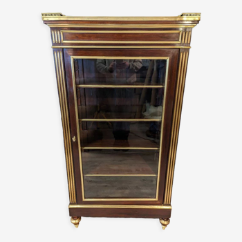 Louis XVI mahogany display case
