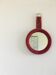 Miroir hublot en velours années 60