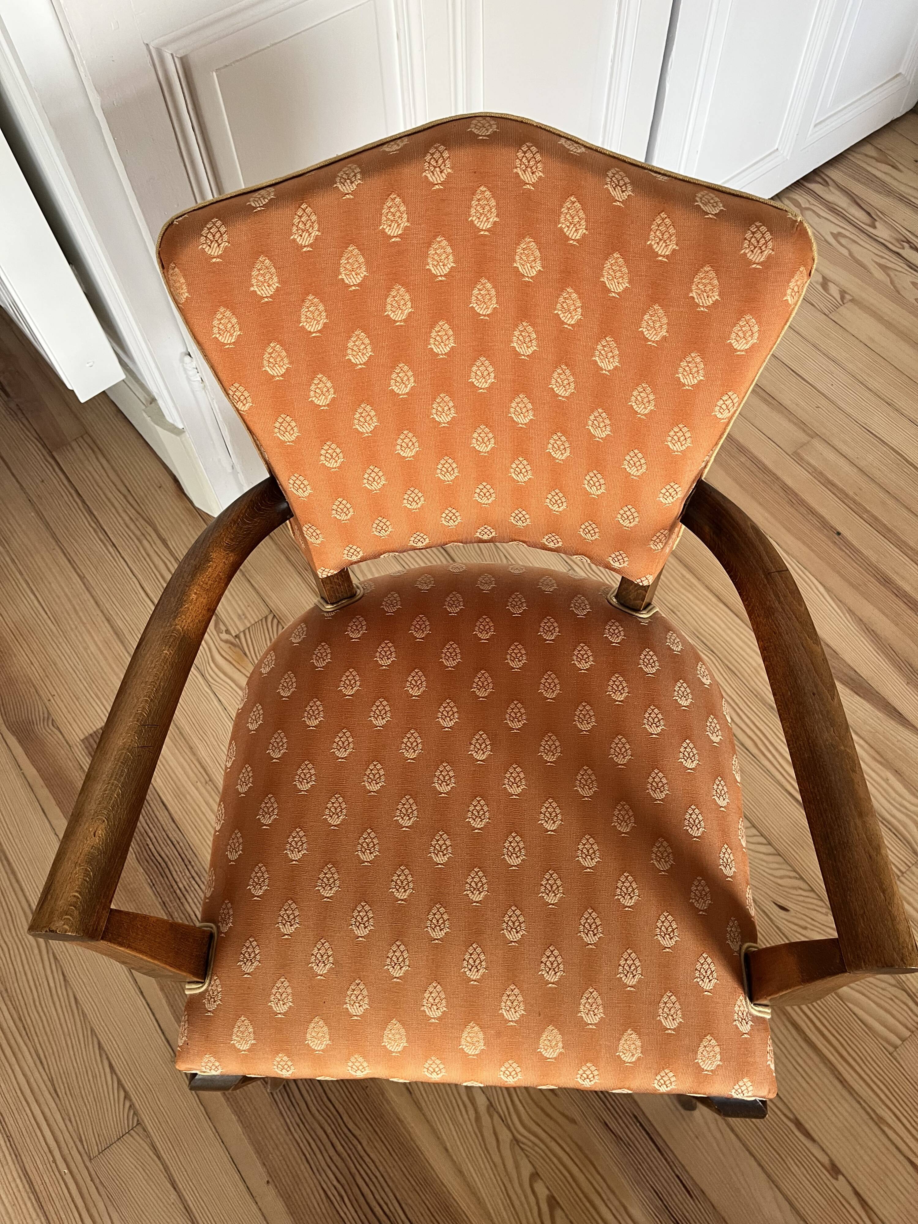 Lot de 2 fauteuils de bridge style Louis XV