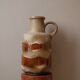 German ceramic floor vase west germany scandinavian decoration
