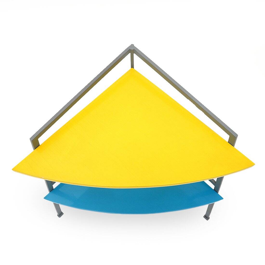 Corner table with two shelves, 1980s