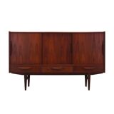 Teak highboard, Danish design, 1970s, manufactured by ES Møbler