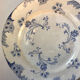 Round iron earth serving dish K&G Lunéville