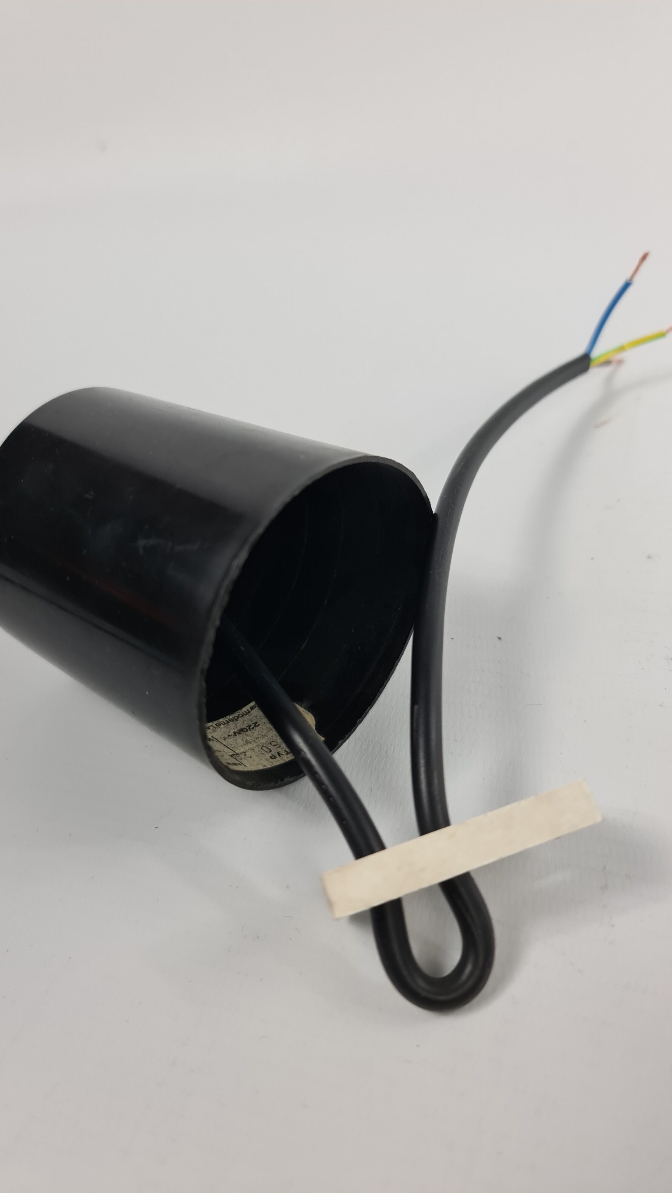 Vintage chrome pendant light