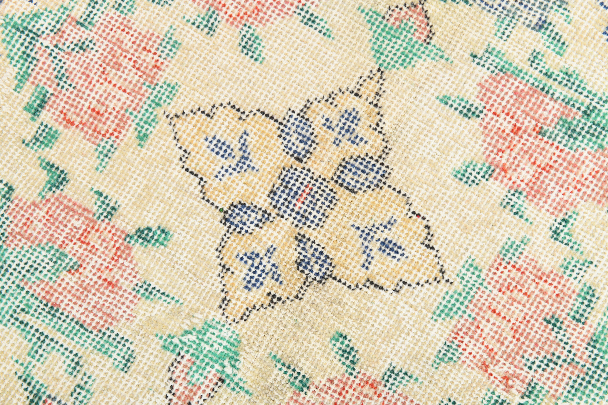 Pink madallion carpet rug 310x199cm