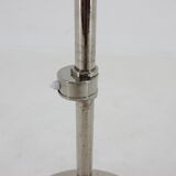 1930s Functionalist Adjustable Chrome Plated Floor Lamp, Czechoslovakia