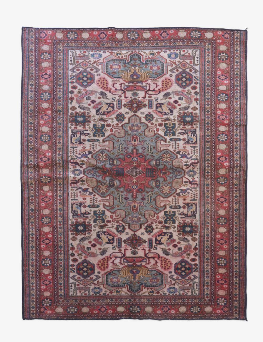 Vintage Persian rug - 197 x 140 cm