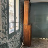 Bibliothèque vitrine Hache fin 18ème