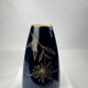 Weimar Porzellan Vase Echt Kobalt 15.5 cm | 24K Gold Vintage RDA