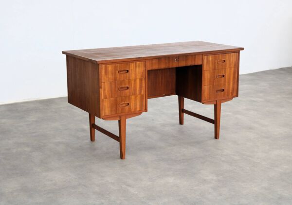 bureau vintage   années 1960   teck   danois (4)