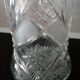 Cut glass carafe