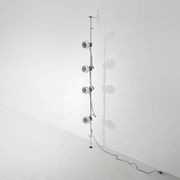 Lampe de sol chrome allant du sol au plafond, années 1970