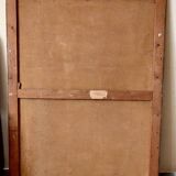 Large oil painting on canvas 2 m x 1.50 m - animated landscape - Charles Louis Verboeckhoven