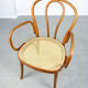 Vintage Bentwood Wide Seat and Arms Bistro Chair