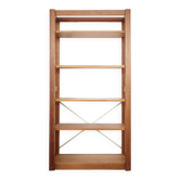 vintage solid pine shelf
