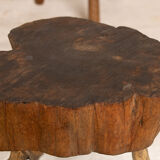 Tripod wooden stool