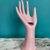Handmade pink vintage soliflore ring sizer