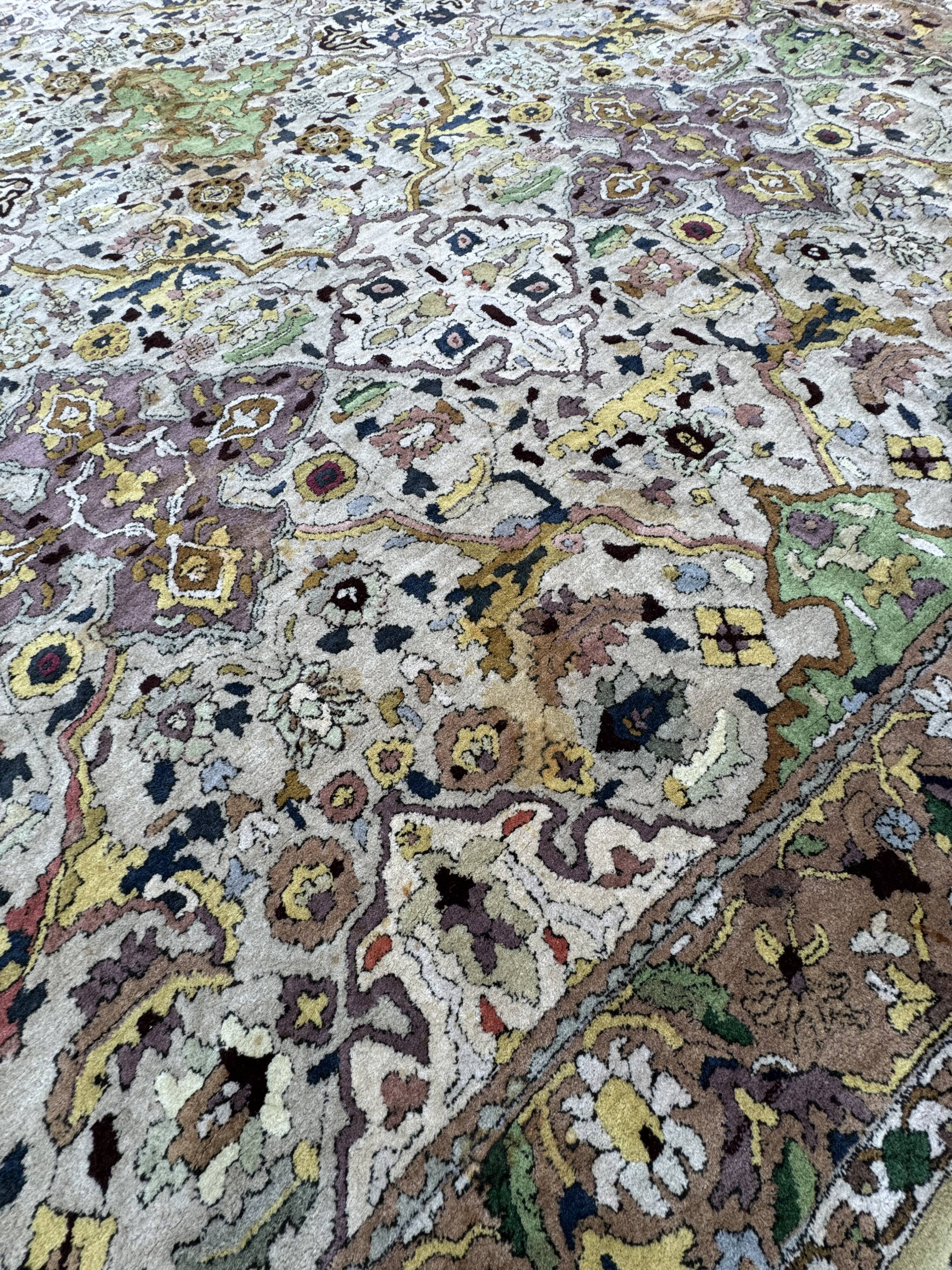 French Janus Lily Point Rug