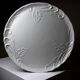Large vintage/antique white Limoges fine porcelain pie dish