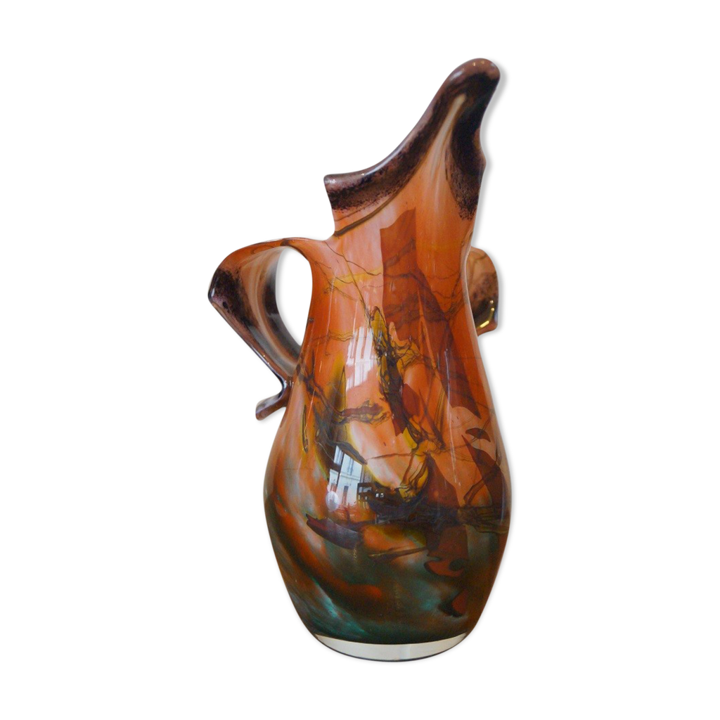 Vase soufflé Torcheux Selency