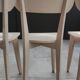 Series of 5 vintage chairs/antique bistro