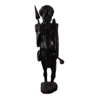 African statuette in ebony