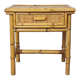 Table de chevet en rotin