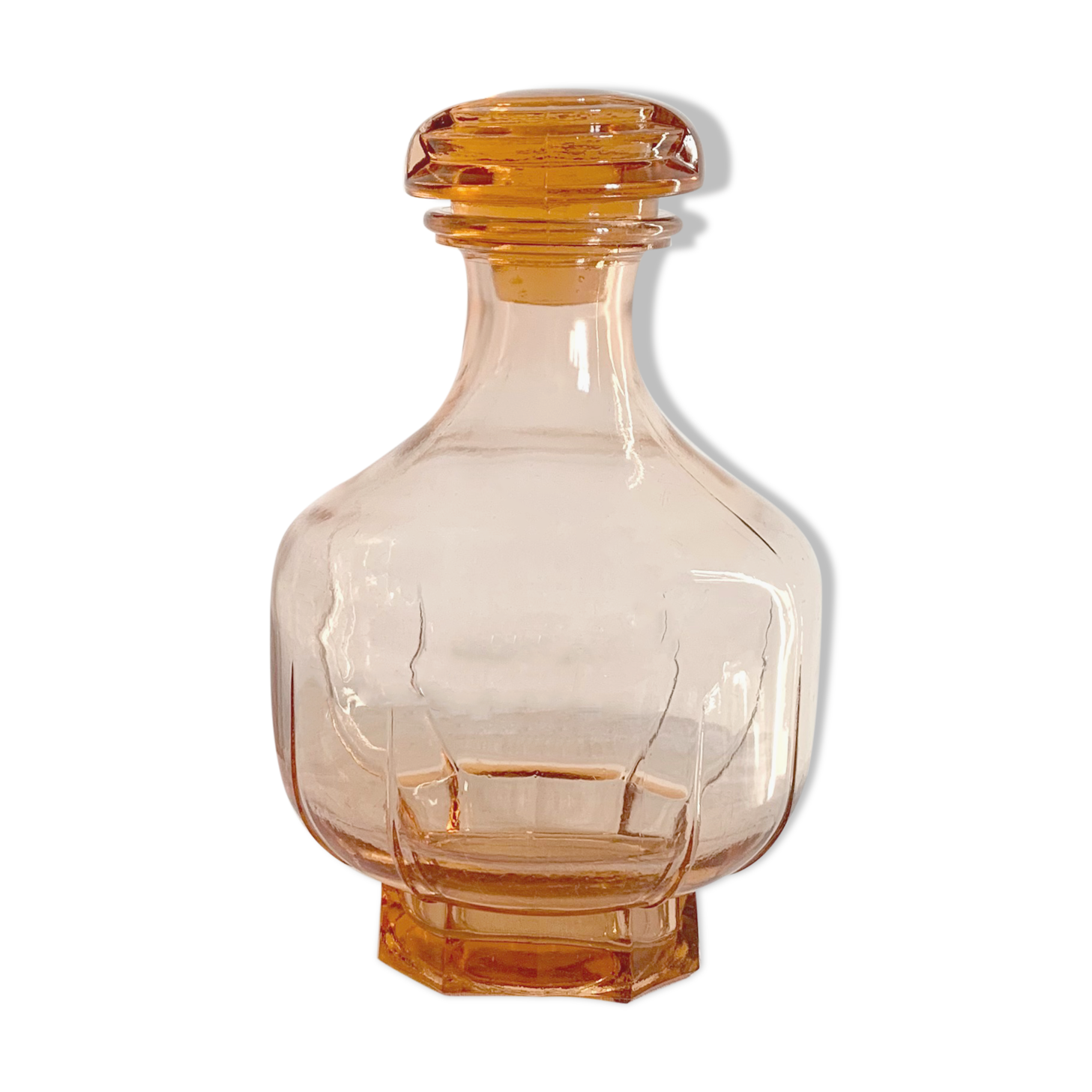 Vintage rosé decanter