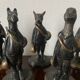 Bronze animal statuettes