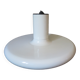 Suspension Lita white lacquered metal XL 60 cm