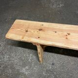 Banc bois massif