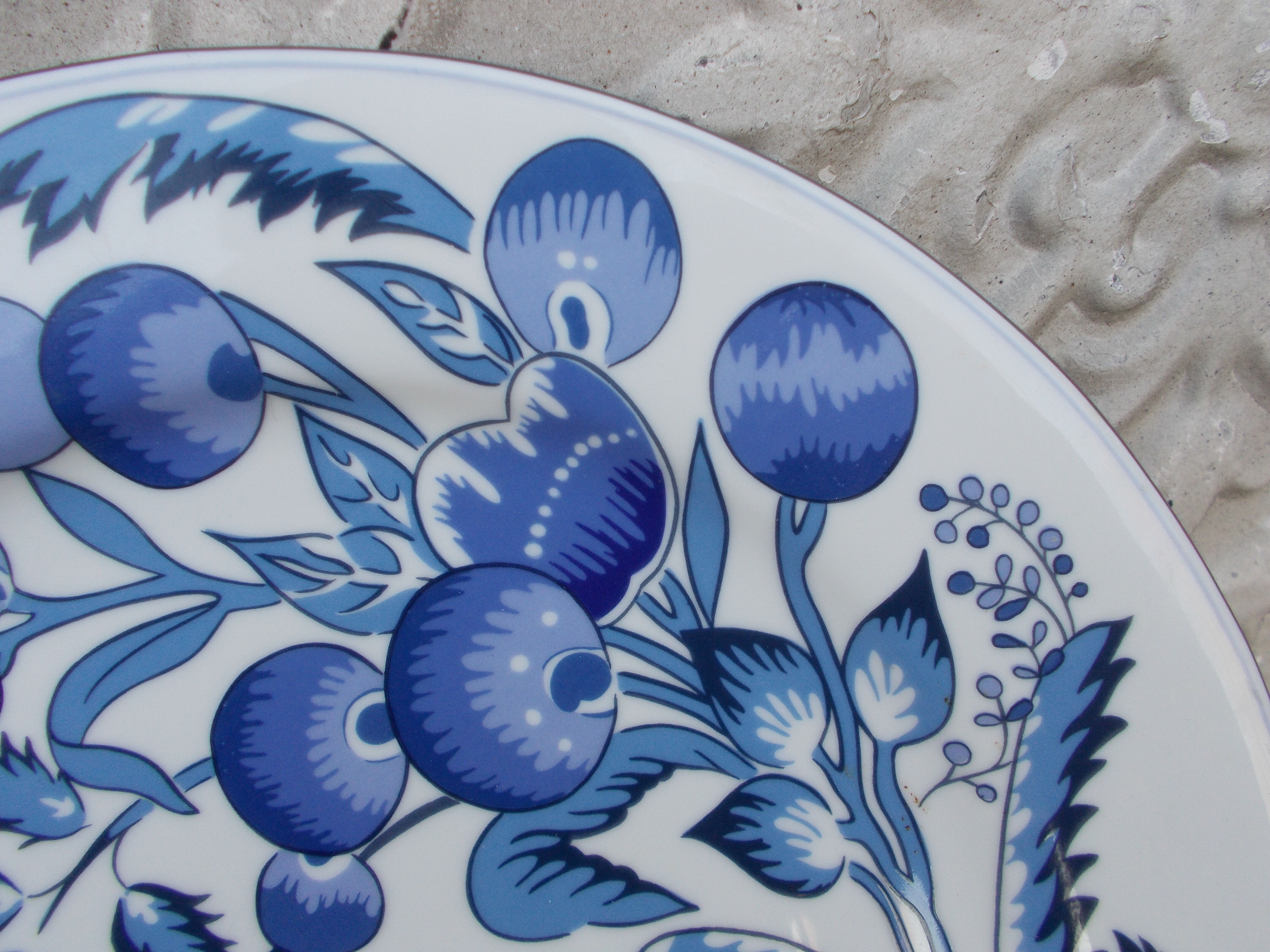 Presentation dish or plate Limoges Bracieux Deshoulieres