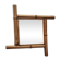 Antique French Bamboo Mirror, late 1800s