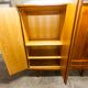 Scandinavian teak cabinet 4 doors 2+1 drawers wardrobe 1960
