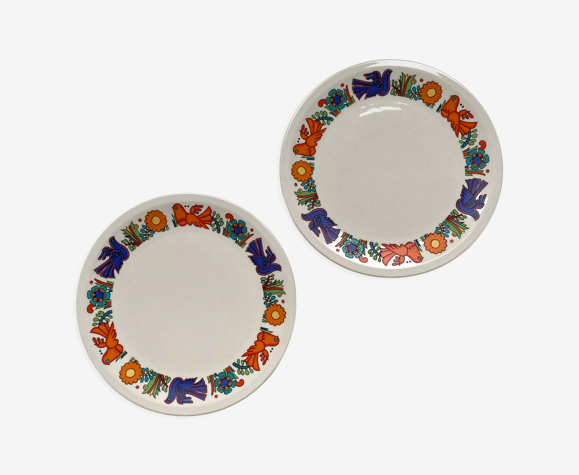2 assiettes Acapulco V&B