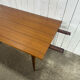 Table à manger vintage en teck extensible – années 60