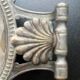 Vintage French-style serving set with 4 cut glass bowls